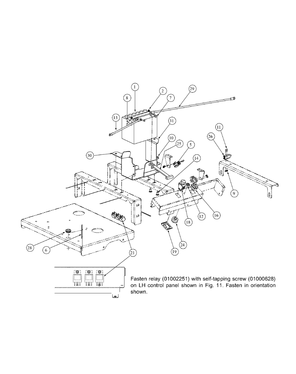 Electrical Assembly Kohler Diagram and Parts List for M60-KHEFI 53AB5HEX750-28-HP Cub Cadet Lawn Tractor